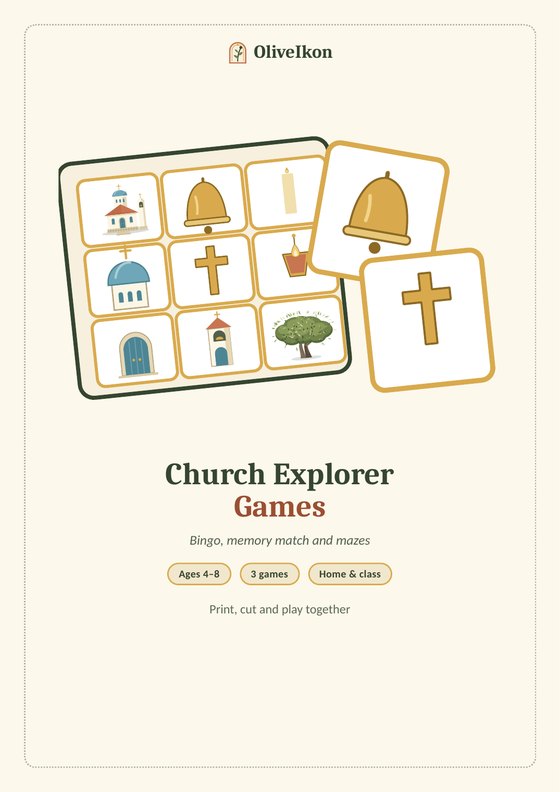 Cover of Church Explorer Games