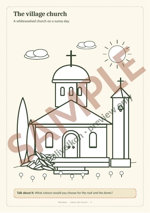 Sample page 1 from Colour the Church