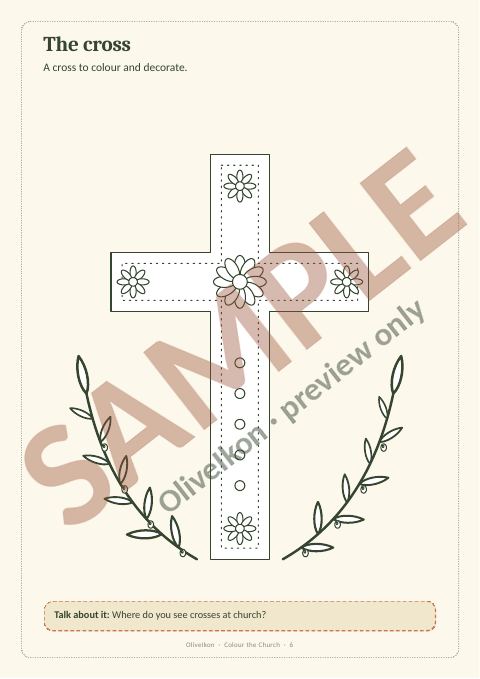 Sample page 2 from Colour the Church